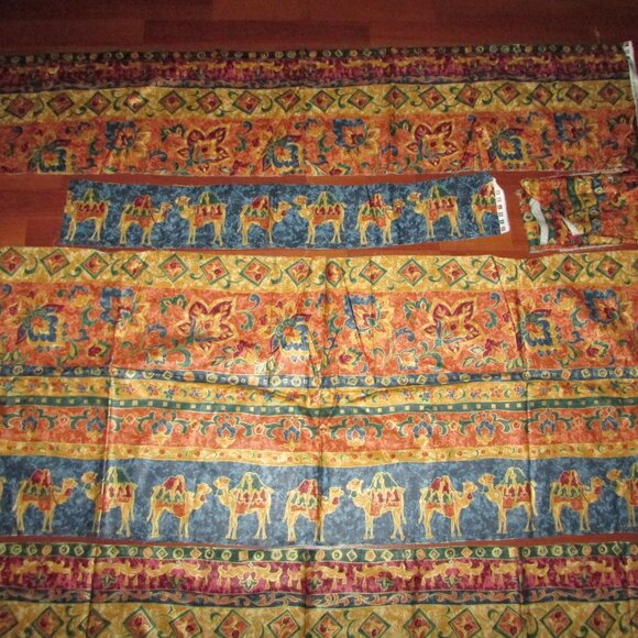 Morrocan Themed Camel Print Chintz - Picture 2 of 7